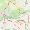Salmiech, Rocher de Peyrelevade GPS track, route, trail