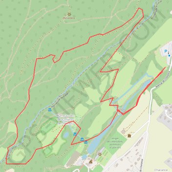 La Belle Rando Charence GPS track, route, trail