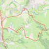 Circuit des 2 vallées (du Chambut et du Rhodon) - Perreux GPS track, route, trail