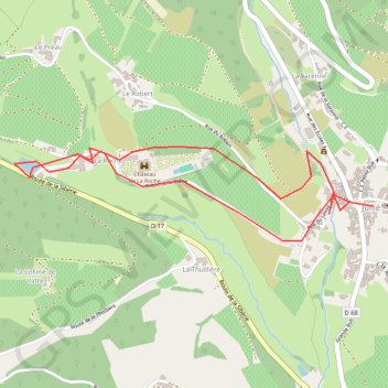 Balade Jullié GPS track, route, trail