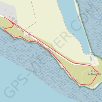 Sentier de la Pointe - L'Aiguillon-sur-Mer GPS track, route, trail