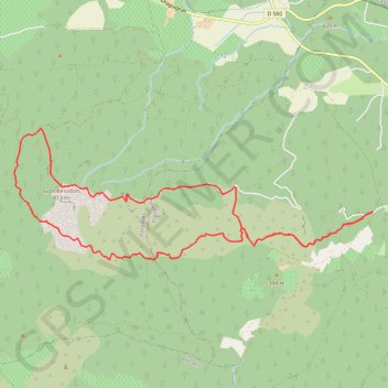 Gros Bessillon - Cotignac GPS track, route, trail