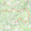 Tour du Causse Sauveterre. De La Canourgue à Laval-du-Tarn (Lozère) GPS track, route, trail