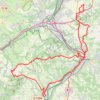 Croix Régis Longe Condrieu GPS track, route, trail