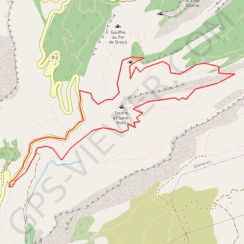 Vallon des Crides - Gémenos GPS track, route, trail