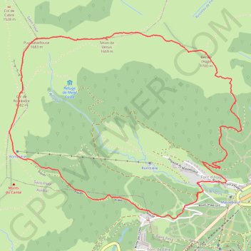 Bataillouse-venus-bec GPS track, route, trail