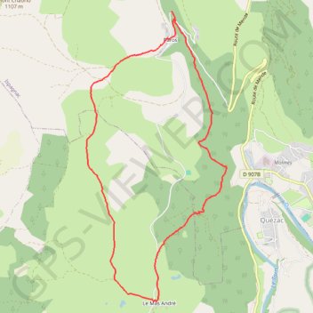 Sentier de Paros GPS track, route, trail
