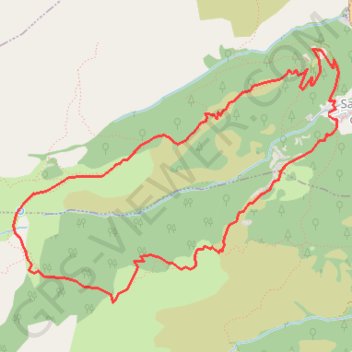 Boucle Saint pierre de venaco GPS track, route, trail