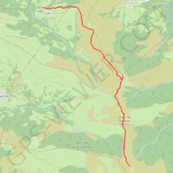 Le Hautacam par Lias GPS track, route, trail