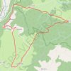 SAN 379 a - Plateau de la Jarrige GPS track, route, trail