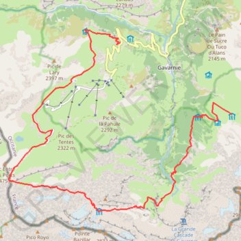 Holle-Sarradet-Espluguettes GPS track, route, trail