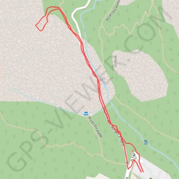 Caroux - Tête de braque - Arête NE GPS track, route, trail