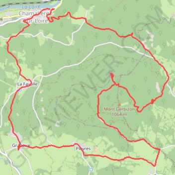 Le Gerbizon GPS track, route, trail