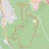 Rocher vert de nemours -poligny GPS track, route, trail