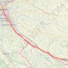 Canal du Midi : Toulouse - Castelnaudary GPS track, route, trail