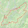 Saint-Claude et Hautes-Combes - Lamoura GPS track, route, trail