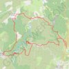Baignade Grotte Bivouac Arcs GPS track, route, trail
