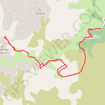 Aiguilles de Popolasca GPS track, route, trail