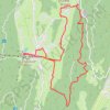 Balade à Méaudre GPS track, route, trail