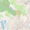 Rocher Blanc par Combe Madame GPS track, route, trail