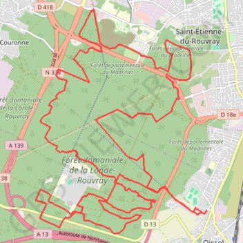 Oissel Cyclisme GPS track, route, trail