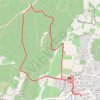 Cabrières - Mur de la Peste GPS track, route, trail