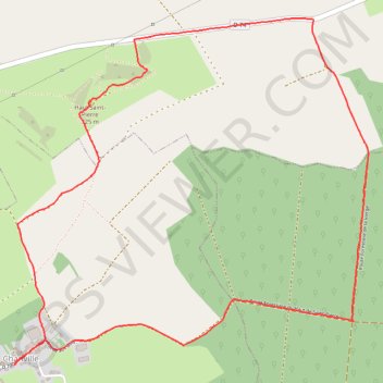 Chanville - Mont Saint-Pierre GPS track, route, trail