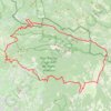 Tour du Ventoux par col de Veaux et col de la Madeleine GPS track, route, trail