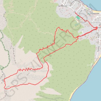 Terdav - Eoliennes - J4 - Ascension du Stromboli GPS track, route, trail
