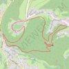De Haselbourg au Rocher de Falkenfels GPS track, route, trail