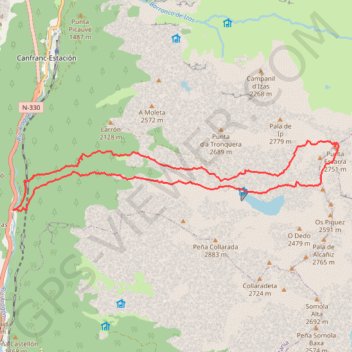 Punta Escarra GPS track, route, trail