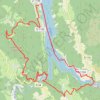 Alpes-Trieves-Lac de Monteynard GPS track, route, trail