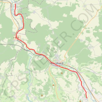 16 ravieres - grignon 30 GPS track, route, trail