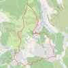 Tourrette-Levens - Mont Cima en boucle GPS track, route, trail