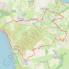 Les sentiers de la Hague GPS track, route, trail