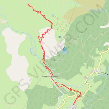 Grand plan GPS track, route, trail