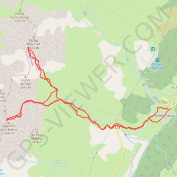 Breche à Nat - Rognolet GPS track, route, trail