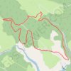 Randonnée à Puylaurent en Lozère GPS track, route, trail