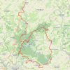 Antigny Mervent GPS track, route, trail