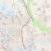 Roche Faurio Couloir Nord (Ecrins) GPS track, route, trail