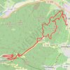 Châtenois - Haut-Koenigsbourg GPS track, route, trail