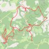 Bruniquel - Cazals - Penne - Cabéou GPS track, route, trail