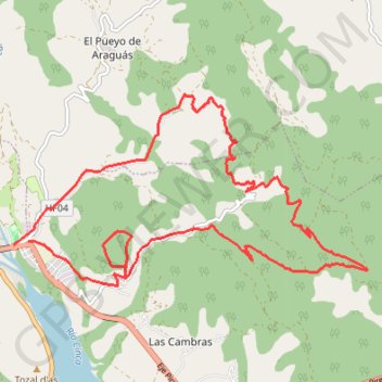 ZL013 Bosque de Banastón GPS track, route, trail
