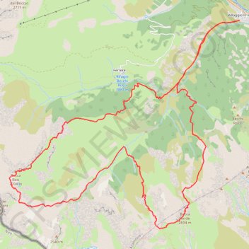 Rocca Reis Rocca Verde GPS track, route, trail