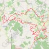 VTT - Montlieu - 66km GPS track, route, trail
