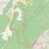Randonnée trou de la Bombe - Bavella Corse GPS track, route, trail