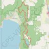 Tahoe Rim Trail (TRT) - Marlette Peak - Flumes GPS track, route, trail
