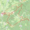 Le Velay des 3 Rivières - Clavas - Riotord GPS track, route, trail