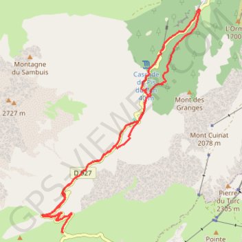 Col du Glandon GPS track, route, trail