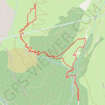 Chalet rosset GPS track, route, trail